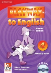 Playway to English 4 Activity Book + CD - Gerngross Gunter