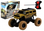 Auto zdalnie sterowane Jeep R/C 1:18 beżowe?