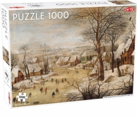 Puzzle 1000: Winter Landscape w Skaters (56242)