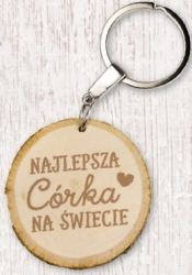 Brelok Ekoart "Najlepsza córka na świecie"