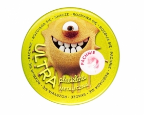 Ultra Plastelina Pachnąca metaliczna złota