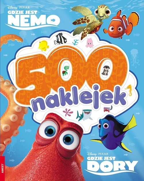 Gdzie jest Nemo Gdzie jest Dory 500 naklejek