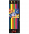 Kredki ołówkowe Jumbo neonowe 6 kolorów