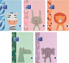 Zeszyt Oxford Kids A5/16k linia podwójna, 1 szt