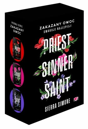 Pakiet: Zakazany owoc. Priest / Sinner / Saint - Sierra Simone