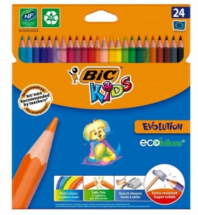 Kredki ołówkowe - Evolution Kids ECOlutions, 24 kol.