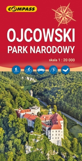 Ojcowski Park Narodowy. Mapa turystyczna w skali 1:20 000