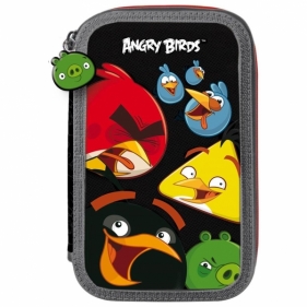 Piórnik z wyposażeniem 2-kom. Angry Birds