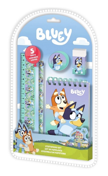 Zestaw piśmienniczy Bluey