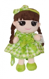Plecak Lalka Kaja zielony 38 cm (4766b)