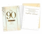 Karnet B6 Urodziny 90