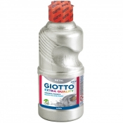 Giotto farba plakatowa metal 250 ml silver (531402)