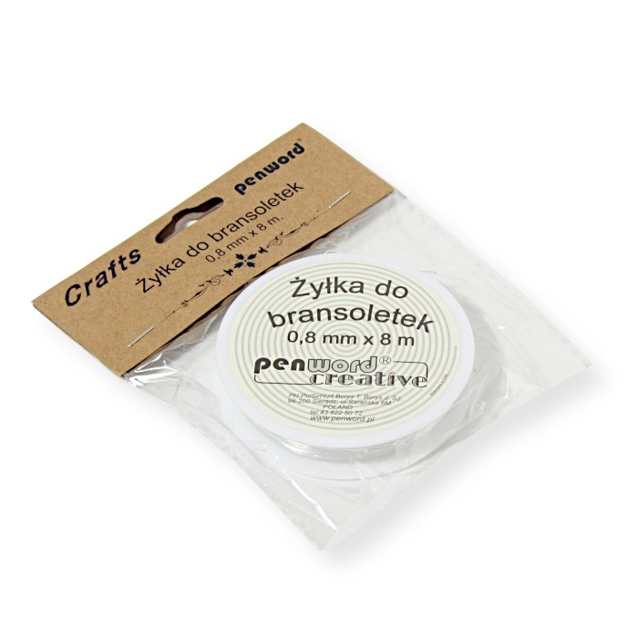 Żyłka do bransoletek 0,8mm x 8m