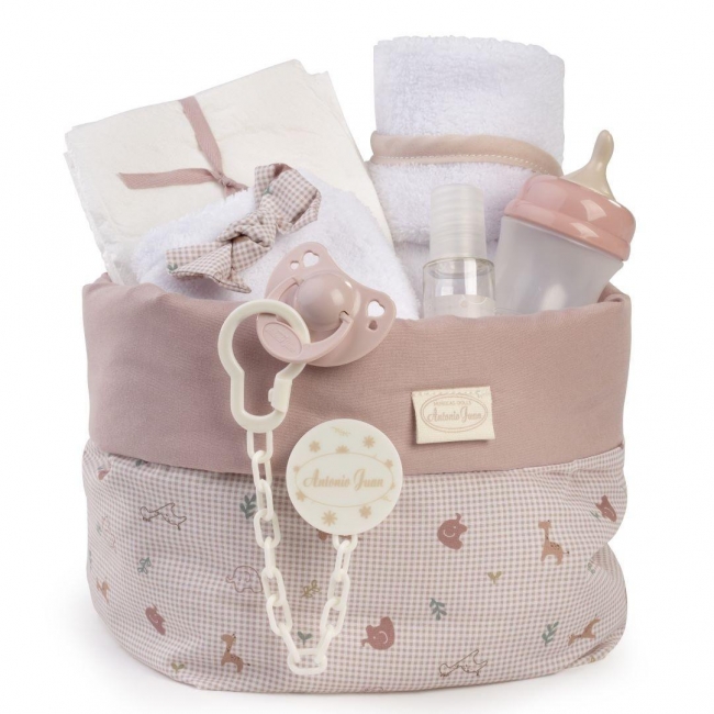 Koszyk Savanna z akcesoriami dla lalki