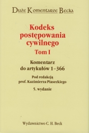 Kodeks postępowania cywilnego t.1 - <br />