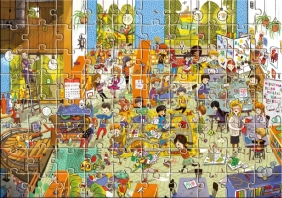 Jestem przedszkolakiem. Puzzle - Przemysław Liput
