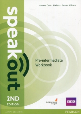 Speakout Pre-Intermediate Workbook no key (Uszkodzona okładka) - Damian Williams, Antonia Clare, JJ Wilson