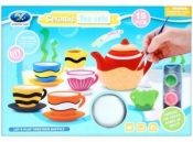 Zestaw kreatywny do malowania naczynia 15el