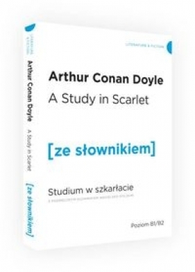 Studium w szkarłacie ze słownikiem - Arthur Conan Doyle