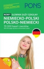 PONS Nowy słownik duży szkolny niemiecko-polski, polsko-niemiecki