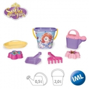 Komplet do piasku 7 elementów Sofia the First