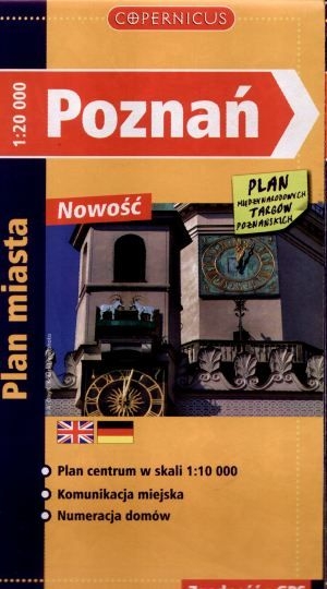 Poznań. Plan miasta