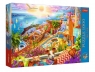  Trefl, Puzzle 1000 Tea Time: Z wizytą na Santorini (10842)