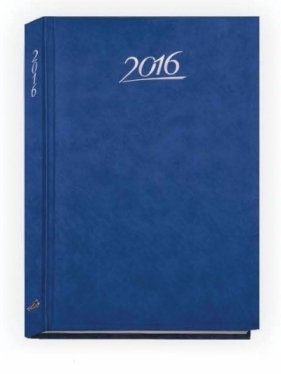 Kalendarz A5 standard 2016 granatowy