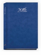 Kalendarz A5 standard 2016 granatowy