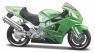  Model metalowy Motocykl Kawasaki Ninja ZR-12R 1/18 z podstawką