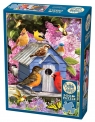 Puzzle 500 Wiosenny domek dla ptaków 112649 10+