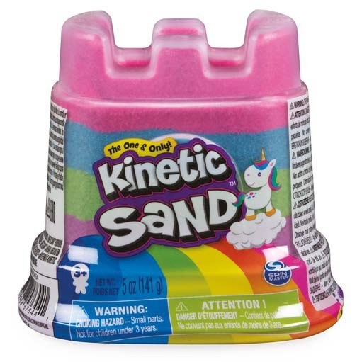 Piasek kinetyczny Kinetic Sand Mini Tęczowy Zamek (6059188)