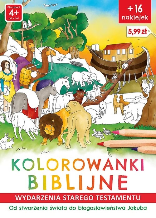 Kolorowanki biblijne Stary Testament - Od stworzenia świata do błogosławieństwa Jakuba