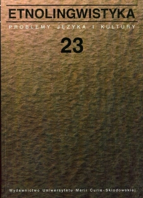 Etnolingwistyka Tom 23 - <br />