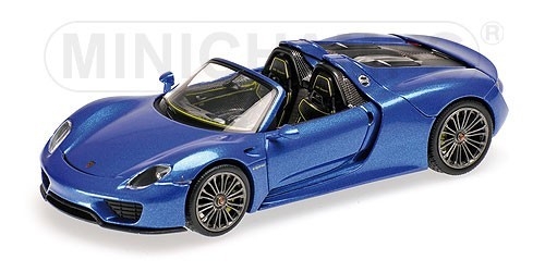 Porsche 918 Spyder Final 2013 (blue metallic)