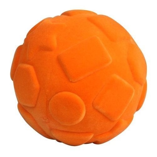 Piłka Figury geometryczne pomarańczowa Rubbabu