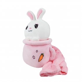 Maskotka z kocykiem - zwierzątko w kubku, 45 cm