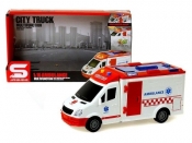 Ambulans 1:16 światło i dźwięk