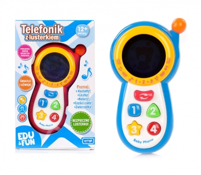 Telefonik z lusterkiem