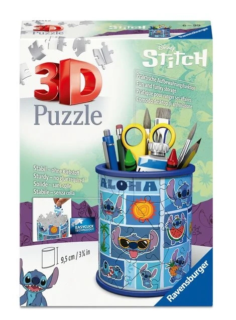Puzzle 3D Przybornik Disney Stitch (11642)