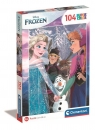  Puzzle 104 Super Kolor Disney Frozen