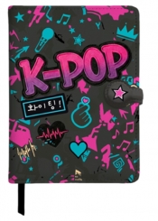 Coolpack, Notes A5 z magnetycznym zapięciem - K-Pop Dark