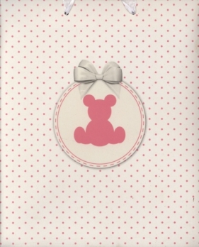 Torba Pastel Teddy Bear pink premium large AGB3000905 - AGB3000905