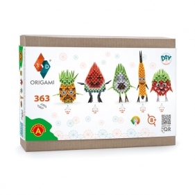 Origami 3D - Zestaw 5 owoców