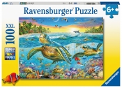 Ravensburger, Puzzle XXL 100: Żółwie morskie (12942)