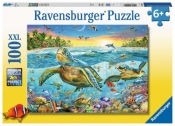 Puzzle 100 elementów XXL Żółwie morskie (12942)