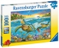 Ravensburger, Puzzle XXL 100: Żółwie morskie (12942)