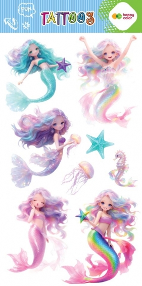 Tatuaże zmywalne - Magical Sirens