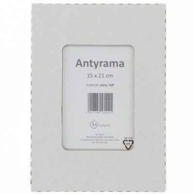 Antyrama M-interio plexi 150 mm x 210 mm (AR15x21)