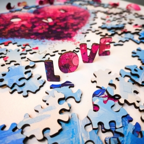 Alexander, Puzzle drewniane 200: Celebrating – Milość wisi w powietrzu (5042)